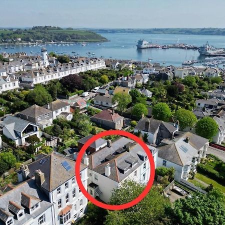 Pendennis - Bright Victorian Flat, Sea Views & Close To Beach Falmouth Buitenkant foto